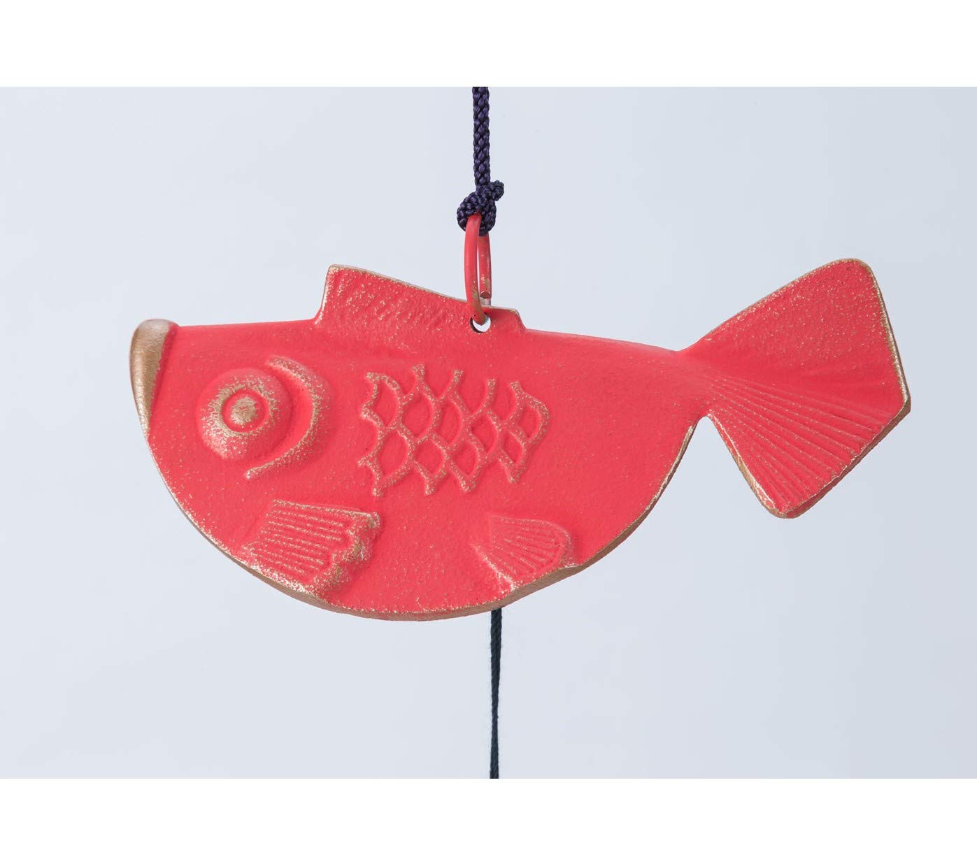【人気商品】岩鋳(Iwachu) 風鈴 熱帯魚 金/赤 本体サイズ(cm):14 61uUtoTjz3L._AC_UF894,